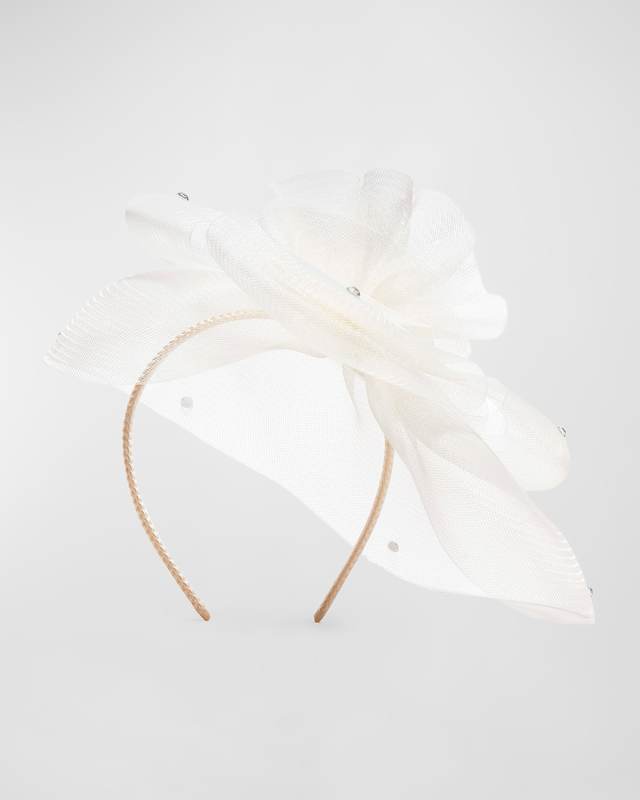 Floral Veil Fascinator